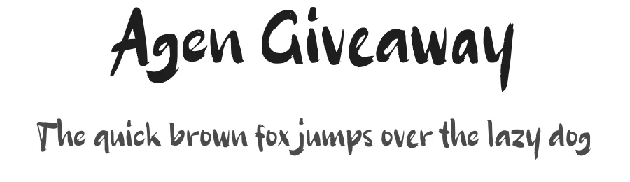 Agen Giveaway