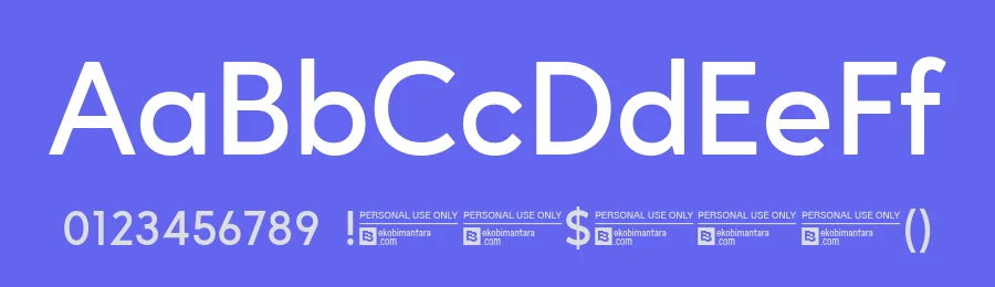 Ageo by Eko Bimantara — Sans Serif Font — thumbnail 3