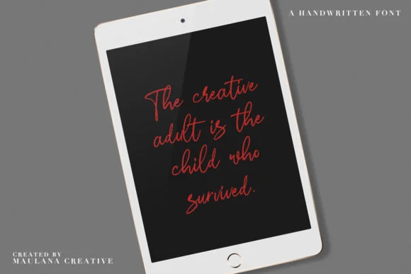 Agetien Font by Maulana Creative — Script Handwritten Font — thumbnail 3