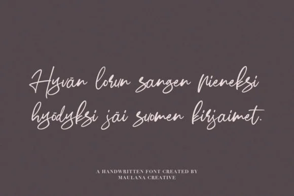 Agetien Font by Maulana Creative — Script Handwritten Font — thumbnail 8