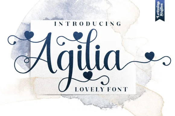 Agilia Font by Letterena Studios — Script Handwritten Font