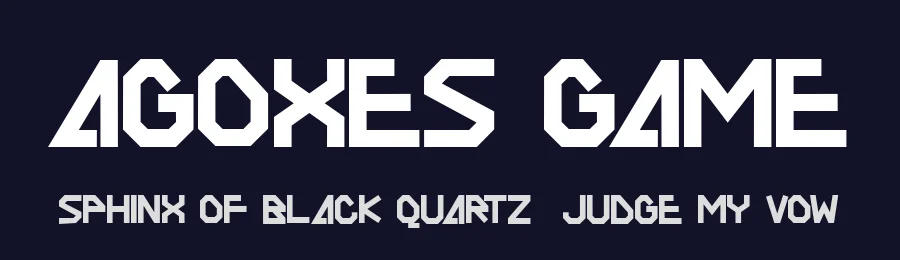 Agoxes Game by Sealoung — Display Font — thumbnail 2