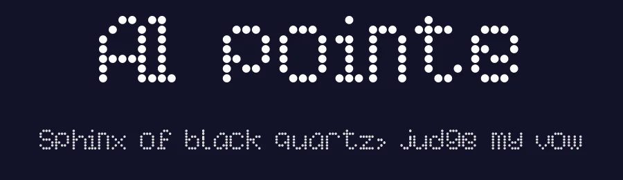 AI pointe by Ritchtype — Display Font — thumbnail 2