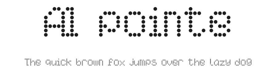 AI pointe by Ritchtype β Display Font