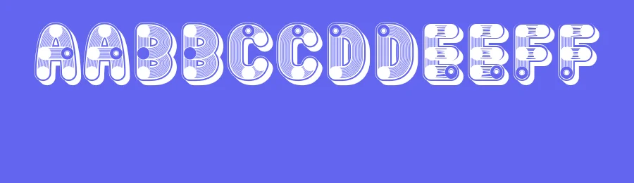 Aiday by Vladimir Nikolic — Decorative Font — thumbnail 3