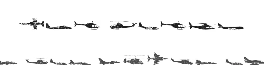 Air Force by Iconian Fonts — Dingbats Font