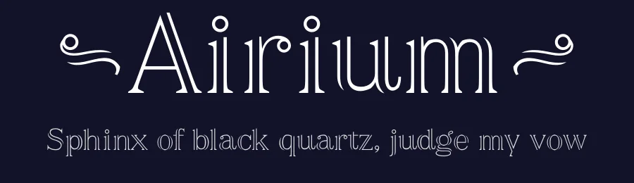 Airium by Måns Grebäck — Sans Serif Font — thumbnail 2