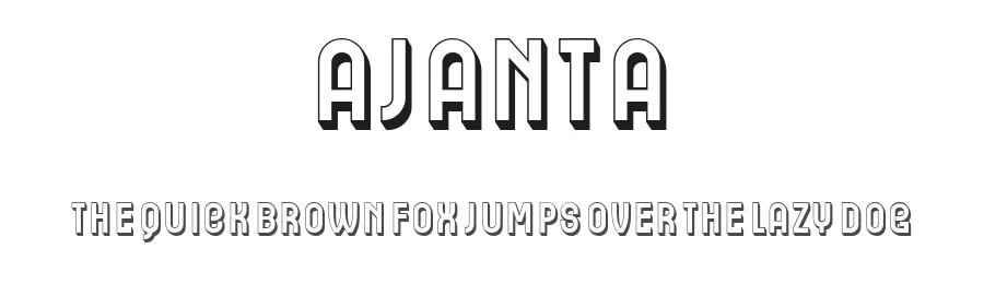 Ajanta by Vladimir Nikolic — Sans Serif Font