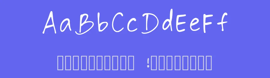 Akc Handwriting Font by Aisha Kristine Chong — Script Handwritten Font — thumbnail 3