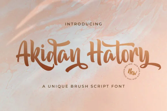 Akidan Hatory Font by StringLabs — Script Handwritten Font