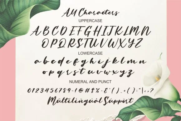 Aku Dan Kamu Font by awansenja.type — Script Handwritten Font — thumbnail 8
