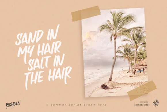 AL Rosheila Font by Aluyeah Studio — Script Handwritten Font — thumbnail 3