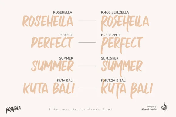 AL Rosheila Font by Aluyeah Studio — Script Handwritten Font — thumbnail 9