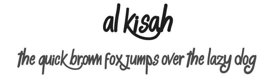 Al Kisah by Izallazi — Decorative Font