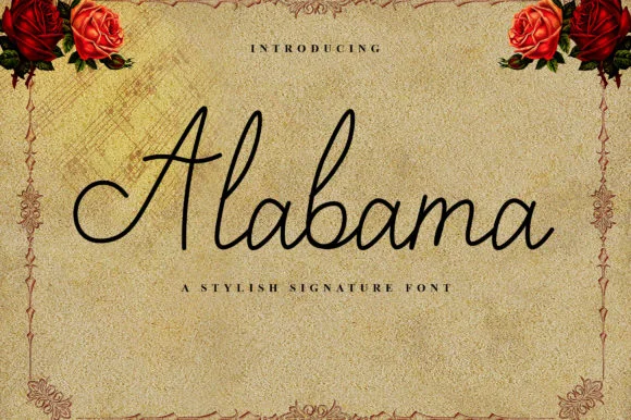 Alabama Font by najmustsaqib.creator by najmustsaqib.creator — Script Handwritten Font