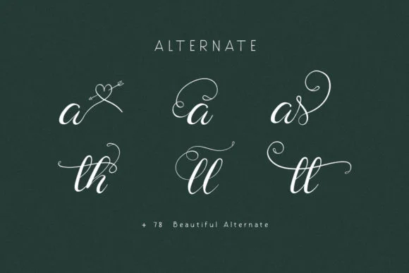 Alamanda Font by Creassion Studio by Creassion Studio — Script Handwritten Font — thumbnail 3
