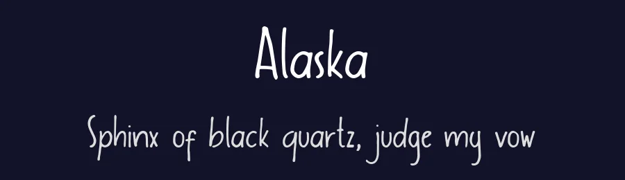 Alaska by Spes Id — Script Handwritten Font — thumbnail 2