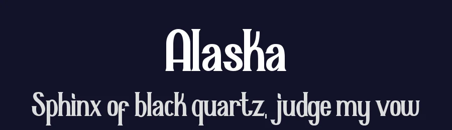 Alaska by Typotopia Studio — Decorative Font — thumbnail 2
