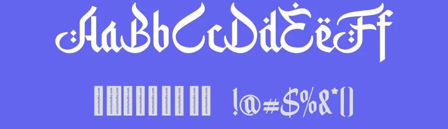 Albaik by Omotu Studio — Decorative Font — thumbnail 3