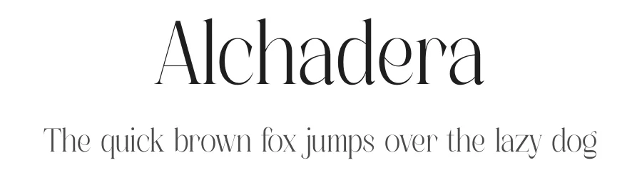 Alchadera