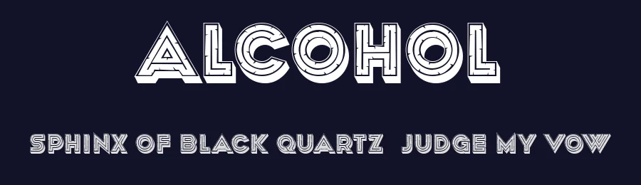 Alcohol by Vladimir Nikolic — Decorative Font — thumbnail 2