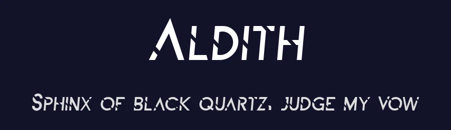Aldith by Edric Studio — Sans Serif Font — thumbnail 2