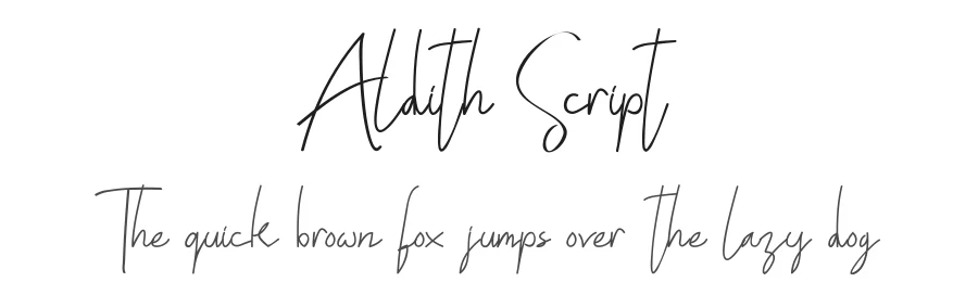 Aldith Script