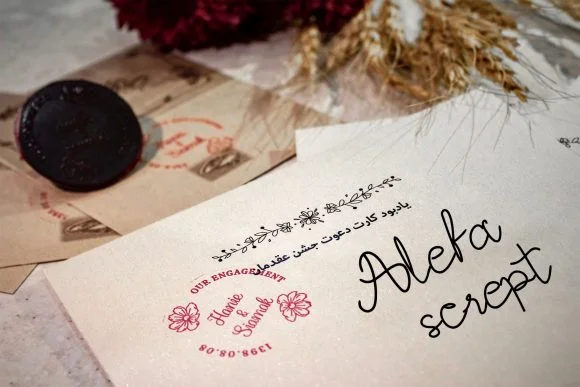 Alefa Font by syakaltype — Script Handwritten Font