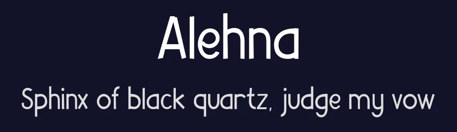 Alehna by Afkari Studio — Decorative Font — thumbnail 2