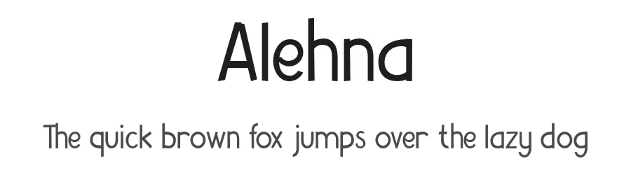 Alehna by Afkari Studio — Decorative Font