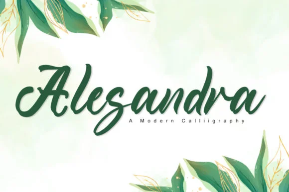 Alesandra Font by FatmaStudio by FatmaStudio — Script Handwritten Font