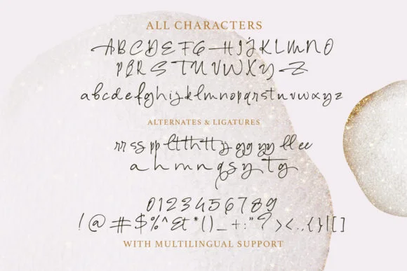 Alessia Harvey Font by letterhend — Script Handwritten Font — thumbnail 8