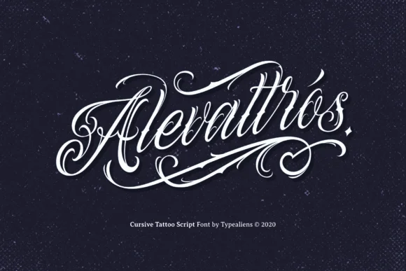 Alevattros Font by typealiens — Script Handwritten Font