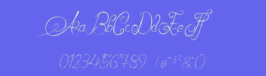 Alexandra Orléans by Cat.B — Script Handwritten Font — thumbnail 3