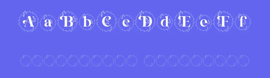 Alexandria Monogram by Letterena Studios — Decorative Font — thumbnail 3