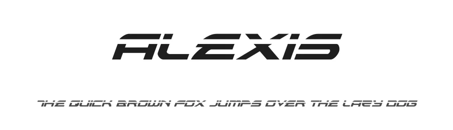 Alexis by Iconian Fonts — Display Font