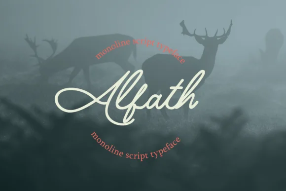 Alfath Font by ogit — Script Handwritten Font