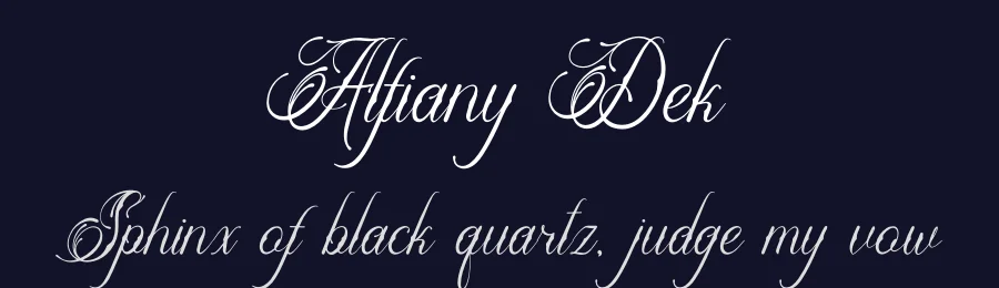 Alfiany Dek by Denustudios — Script Handwritten Font — thumbnail 2