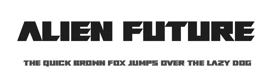 Alien Future by Hawtpixel — Display Font