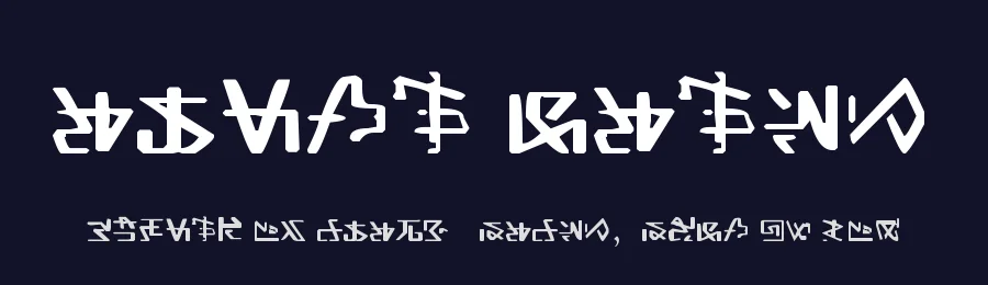 Alien Gantz by Miguel Albornoz — Dingbats Font — thumbnail 2
