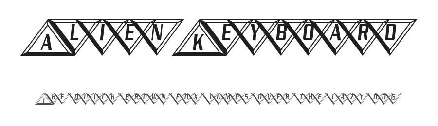 Alien Keyboard