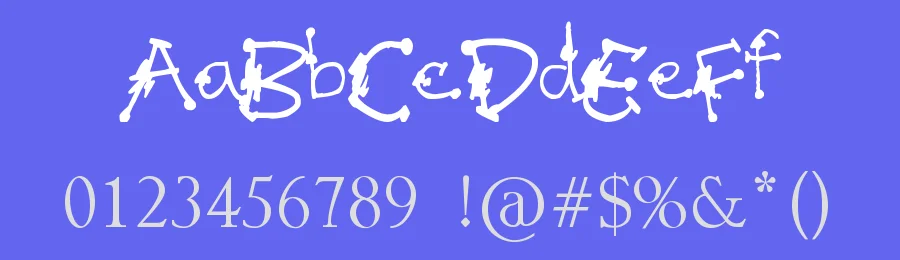 Alien Mutations Begin by JSH creates — Decorative Font — thumbnail 3