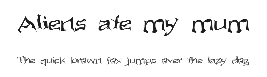 Aliens ate my mum
