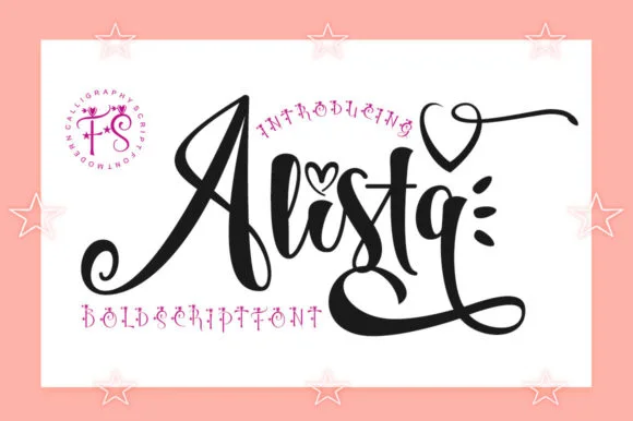 Alista Font by Franstudio — Script Handwritten Font