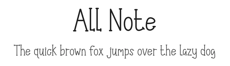 All Note