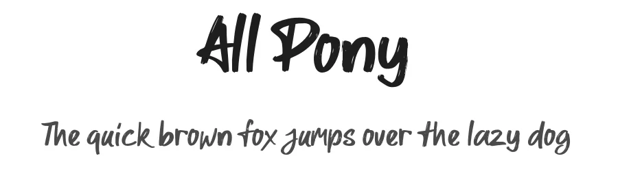 All Pony