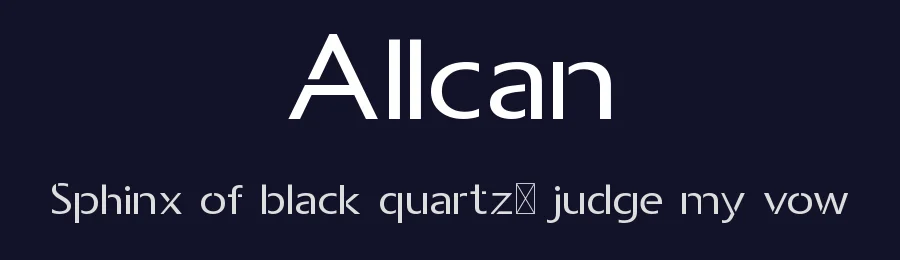 Allcan by Edric Studio — Sans Serif Font — thumbnail 2