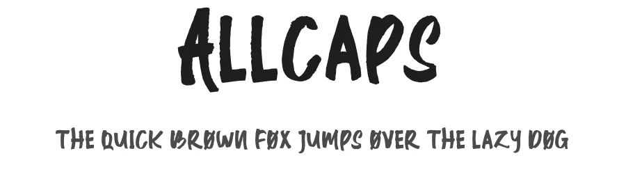 AllCaps