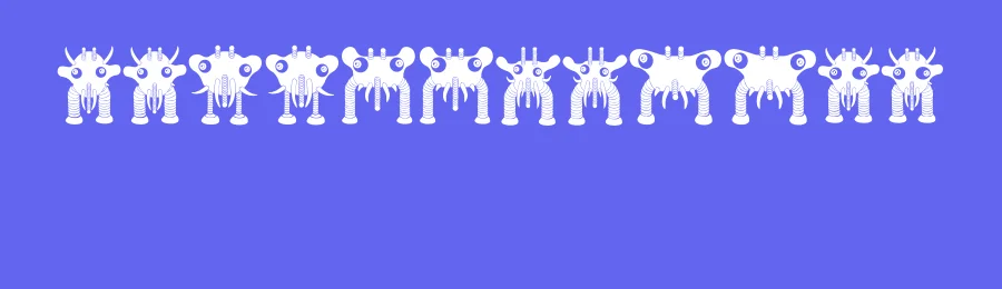Alleen by Vladimir Nikolic — Dingbats Font — thumbnail 3