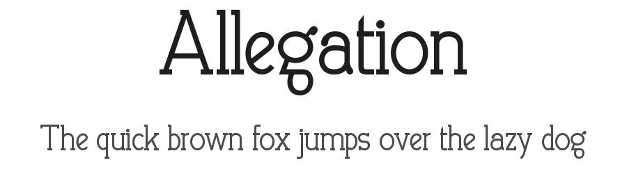 Allegation